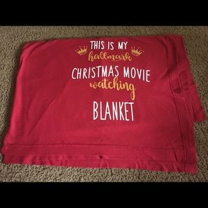 Hallmark This my Christmas Movie watching blanket